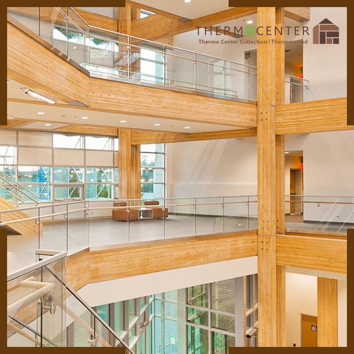 چوب ترمو در ساختمان های اداری چه کاربردهایی دارد؟